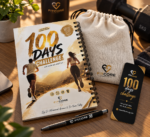 day challenge (note + cover + pen + bookmark)100